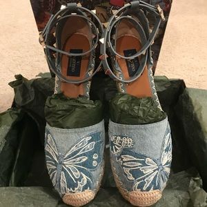 Valentino Wedge Espadrille